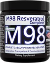 M98 Resveratrol Completo (M98-RC) - Melhor do que Super Micronizado - Pó puro - 25 Grams