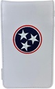 Sunfish Tennessee State Bandeira Leather Golf Scorecard e Yardage Book Holder