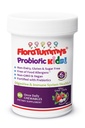FloraTummys crianças mastigáveis prebióticos probióticos: Não-leite, Glúten e açúcar-livre, Amendoim e soja livre, Não-GMO, Testado e livre de alergens alimentares, Vegan, Kosher, Berry Flavor (1 garrafa)