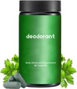 Body Deodorizing Supplement, Body Deodorant Supplement Cápsulas (90 Cápsulas)