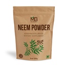 MB Ervas Puro Neem Pó 8 onças □ 227 Gram / 0,5 LB Puro Wild-Crafted Neem Leaf Pó