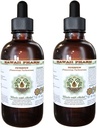 Feverfew álcool-livre de extrato líquido, Feverfew orgânico (Tanacetum parthenium) Herb Glicerite seca Havaí Pharm Natural Herbal Suplemento 2x4 oz