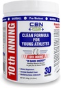 10o Inning - Acerte mais, Jogue mais forte, Corra mais rápido de beisebol e desenvolvimento de softball e energia no jogo! (30 Servings)