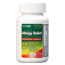 HealthA2Z® Alergia Alívio □ Cetirizine 10mg □ Alergia Alívio todo o dia □ Alivio interno e ao ar livre de Itchy Garganta, espirrando, Runny Noses (250 Contagem de 1))