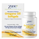 130 mg Carvacrol - 150 mg Óleo de Orégano por Softgel. World Highest Concentration Oregano Oil Cápsula. Zane Hellas Óleo Orégano. Softgel contém 30% de óleo essencial grego de Orégano. 60 Softgels.