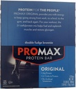 Promax Protein Bar Double Fudge Brownie - 12 - 2,64 oz (75 g) barras [31,68 oz (900 g)]