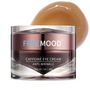 Creme de olho FREEMOOD para círculos escuros, anti-envelhecimento sob creme de olho com cafeína, ácido hialurônico para combater linhas finas,Hydrating soro de cuidados de olho,1 fl.oz