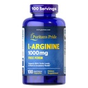 Orgulho puritano L-Arinine 1000mg, Suplemento dietético Suporta Níveis de Óxido Nitrico e Coração e Heath Circulatório, Fornecimento de 100 dias, 100 comprimidos