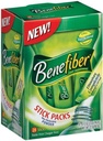 Benefiber fibra livre de açúcar no Go Stick Packs, sem sabor, 28 ea (Pacote de 9)