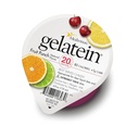 Gelateína Fruit Punch: 20 gramas de proteína. Sem açúcar. Ideal para dietas líquidas claras, dificuldades de deglutição, bariátrica, diálise e oncologia. Grande pré ou pós-treino lanche. (12...