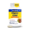 Enzimedica Digest Gold + Probióticos, Fórmula 2-em-1 para a saúde do intestino, Enzimas Digestivas & 1 bilhão Culturas Probióticas Ativas, 90 Contagem (FFP)