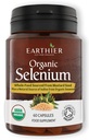 Selênio orgânico 200 mcg com Iodo e Sílica Tudo de Alimentos Orgânicos Certified Whole - Fornecimento de Dois Mês