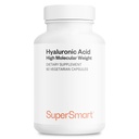Super inteligente Ácido Hialurônico Suplemento 300mg por dia (Hialuronato de Sódio) - Alto Peso Molecular 1,2 milhões de Daltons