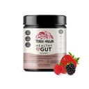 TERRA ORIGIN Pó de Gut Saudável (Berry Flavor) 30-Servidores com L-Glutamina, Zinco, Glucosamina, Slippery Elm Bark, Marshmallow Root e Mais!