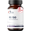 Designs para a saúde PS 150 Cápsulas de fosfatidilserina - 150mg sem soja girassol Lecitina-Fonte Phosphatidyl Serine Supplement - May Ajuda Suporte Saúde do Cérebro (60 Cápsulas)