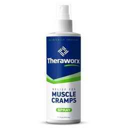 Alívio Theraworx para Cães Músculos Spray Fast-Acting Muscle Spasm, Dores na Perna com Sulfato de Magnésio - 7.1 oz - 1 Contagem
