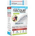 Nasopure Nasal Wash, Kit de Refil, "O melhor Neti Pot" Kit de Lavagem de Sinus, confortável Nasal Rinse 40 pacotes de sal (3.75 gramas cada), Congestão nasal, Frio, Gripe, Alergia, Sistema de Irrigação nasal, Lavagem