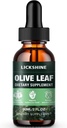 1 Pacote 1000MG Extrato Líquido Folha de Oliva - Folha Orgânica gotas Suplemento Tintura para melhor absorção - Imune & Heart Support Gluten-Free, Não-GMO, Vegan, 2 Fl Oz