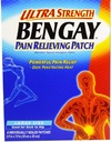 BENGAY Ultra força dor alívio patches grande tamanho 4 cada um (Pacote de 4)