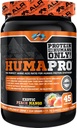 Humapro □ Matriz de proteína de aminoácidos para seres humanos 99% Utilização para músculo magro Vegan, Glúten Livre □ 334g / 45 Servimentos (Manga de pêssego exótica)