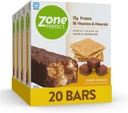 ZonePerfect Protein Bars, 13g Protein, 16 Vitaminas & Minerals, Protein Snack, Fudge Graham, 20 Bares