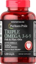 Puritan's Pride Triplo Omega 3-6-9 Fish & Flax Oils