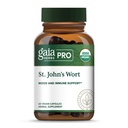 Gaia Herbs Pro St. John's Wort - Suplemento de suporte do sistema imunológico saudável - Suplemento de saúde com hipericão orgânico - 60 líquido Phyto-Caps (30 Servings)