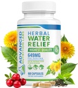 Pílulas de água de ervas para retenção de água, Bloating, Pernas inchadas, Pés - Dandelion Extract Supplement - Perda de retenção de água - Diuréticos para Mulheres e Homens - 60 Cápsulas