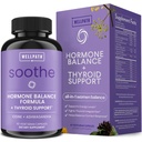WellPath Soothe Hormone Balance for Women + Suplementos de cortisol para as mulheres Suporte à tireóide, Suporte ao humor, e reforço do metabolismo         , Suporte adrenal , Rhodiola, Selenium, Iodine , Adaptogens, 60 ct