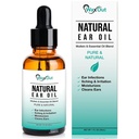 Natural Mullein Ear Wax Removal Oil & Cleaner com alho □ Dor & Earach Drops