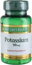 Gluconato de potássio da recompensa natural 99mg, 100 Caplets (Pacote de 4)
