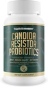 Candida Resistor Probióticos - Nossas melhores cápsulas de suporte Candida - Nossos comprimidos para Candida são uma Candida Natural Cleanse Detox Complexo de Candida Probiótico - Candida Pills - Candida Resistor Suplemento