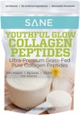 SANE MD - Pó de Colágeno Vital Brilho Jovem - Bovinos de Grama Orgânica Hidrolisados Colágeno Peptídeos Pó para Cabelo, Unhas, Pele e Saúde Conjunta - NSF Certified - 37 Servings