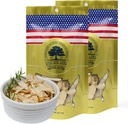2 Bolsas American Ginseng Cortes de Wisconsin, DOL American Wisconsin Ginseng Cortes Raiz para chá, Energia para Homens Mulheres Saúde Aumenta Imunidade, Gluten Free, Long Strip 2 sacos de 4OZ, 8OZ
