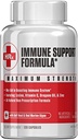 Re+Gen Nutrition Imune Support Supplement for Adults, Natural Capsules with Zinc, Vitamina C, L lisina Amino Acid & Orégano Oil for Strong Immunity Health in Men & Women, 120 Capsules