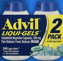 Advil Liquigels, 200 Miligramas, 240 Contagem 200mg