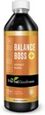 Herbal Goodness Happy Mood Support Supplement - St Johns Worth Promove Relaxação e Calma, Rhodiola Rosea Balance Boss 12 Fl. oz