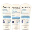 Aveeno Eczema terapia diária hidratante creme corporal para pele sensível, calmante creme de alívio de Eczema, farinha de aveia coloidal e ceramida para pele seca e comichão, esteróide- & Fragrância-livre, 5 onças, pacote de 3