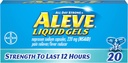 Aleve Liquid Gels 20 ea (Pacote de 3)
