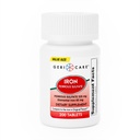 Comprimidos de Sulfato Ferroso GeriCare 325mg, Ferro Elemental 65 mg Suplemento de Ferro de Alta Potência . Suplemento dietético 200 contagem. (Pacote de 1)