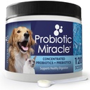 Probióticos para gatos e cães : Probiótico Miracle : Bowel & Gut Suporte : Saúde Digestiva : Stop Diarrhea, Loose Stool