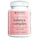 Equilíbrio Complexo 17-in-1 Saúde vaginal 100 bilhões de probióticos para mulheres pH Equilíbrio com cranberry & D-Mannose □ Promova a saúde do trato urinário para Odor vaginal e flora vaginal, 60 cápsulas