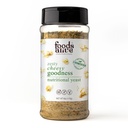 Alimentos vivos Zesty queijo Bondade Nutricional Levedo, 6 onças Shaker Jar / Não-Fortificado, Vegan queijo em pó temperamento