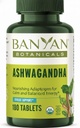 Banyan Botanicals Ashwagandha Tablets – Organic Ashwagandha Root – Adaptogen de ervas de renome para suporte de energia natural e suporte de estresse* – 180 Tablets – Não-GMO Fonte sustentável Vegan