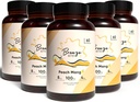 Pastilhas de bronzeamento, Pastilha com beta-caroteno e vitamina C & Astaxantina, Suplemento de bronzeamento natural, Vegan, Não-GMO - 180 Pastilhas – Pacote de 5