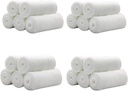 ComerBiting 20 Rolls 4 polegadas x 4,92 Yards Rolled Gauze Stretch Bandage / Grau médico esterilizado primeiros socorros cuidados algodão Ply / Stratched Gauze Bandage Rolls com fita médica