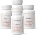 Nutrido Natural Saúde ProbIron - Mulheres Probiótico + Suplemento de Ferro Impulsionado com vitamina C e cobre - Vegan Fórmula para Energia e Bem-Estar Digestivo - 120 Cápsulas