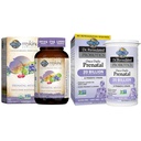 Jardim da Vida Multivitamina pré-natal da mulher com vitamina D3, B6, B12, C & Ferro & - Dr. Probióticos Formulados Uma vez pré-natal diário