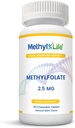 L-Metilfolato 2,5 - L-5-MTHF sob a forma de Magnafolato-C (2.500 mcg por comprimido) - [90 comprimidos mastigáveis]