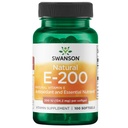 Swanson Natural Vitamina E - Suplemento Natural Suportando Saúde do Coração e Proteção de Tecidos - Nutriente Essencial Promovendo Saúde e Bem-Estar Geral - (100 Softgels, 200UI cada)